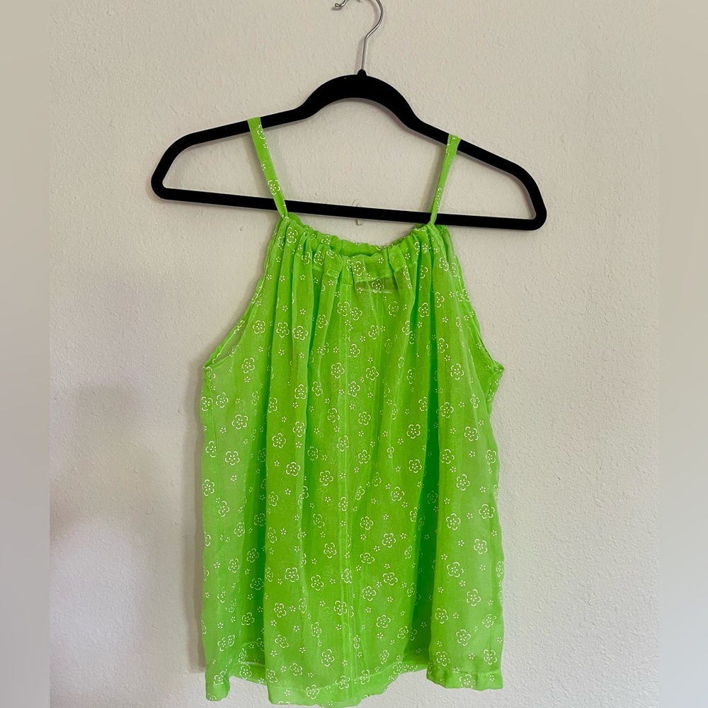 Mu’umu’u Heaven top. One of a kind piece made w/ vintage fabric.